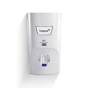 Livpure Glo RO+UV+Mineraliser+6 Stage Purification+7 Ltr Electric Water Purifier for Home (White)