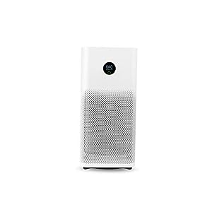 Mi Air Purifier 3 with True HEPA Filter, removes air pollutants, smoke, odor, bacteria & viruses with 99.97% efficiency…