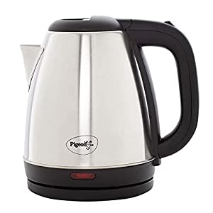 Pigeon Amaze Plus Electric Kettle (14289) with Stainless Steel Body, 1.5 litre, used for boiling Water, making tea and…
