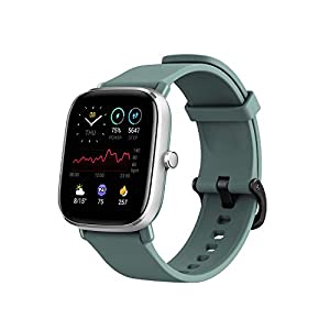 Amazfit GTS2 Mini Smart Watch with 1.55″ AMOLED Display, SpO2 Level Measurement, 14 Days’ Battery Life, 70+ Sports Modes, Built-in Amazon Alexa & GPS, HR, Sleep&Stress Monitoring